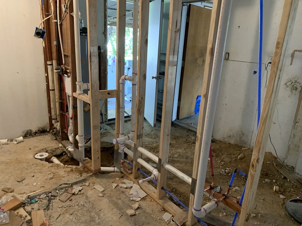new construction plumbing and plumbing remodeling in Fort Worth Texas and Dallas Texas